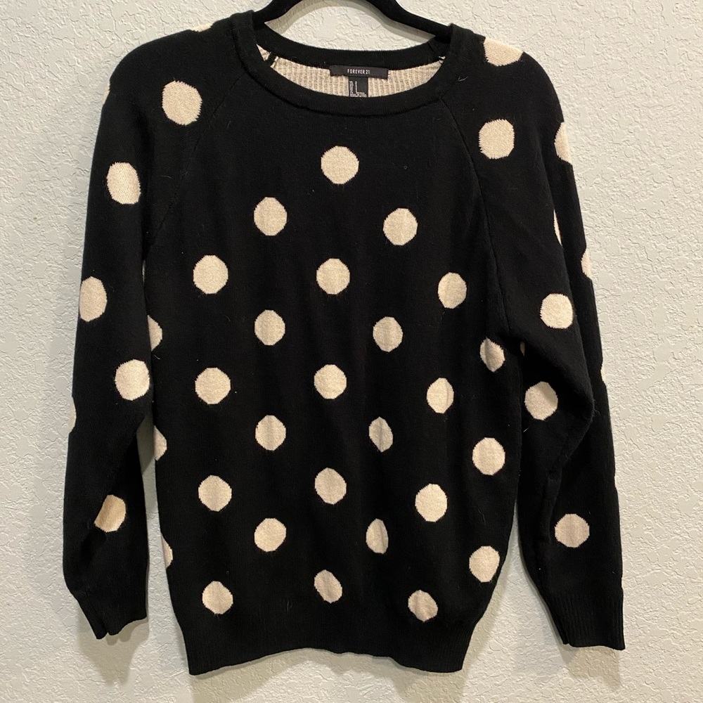 Forever 21 Polka dot sweater